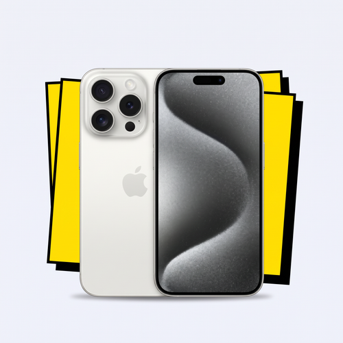 iPhone 15 Pro Titane blanc, neuf scellé