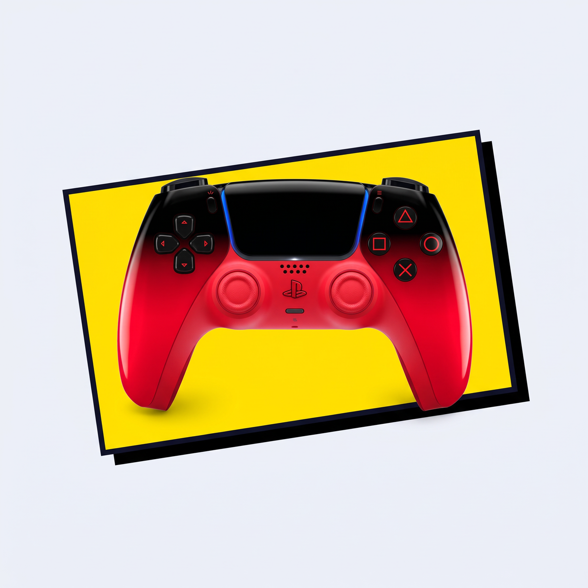 Manette sans fil DualSense pour PS5 Techno Red, neuf scellé